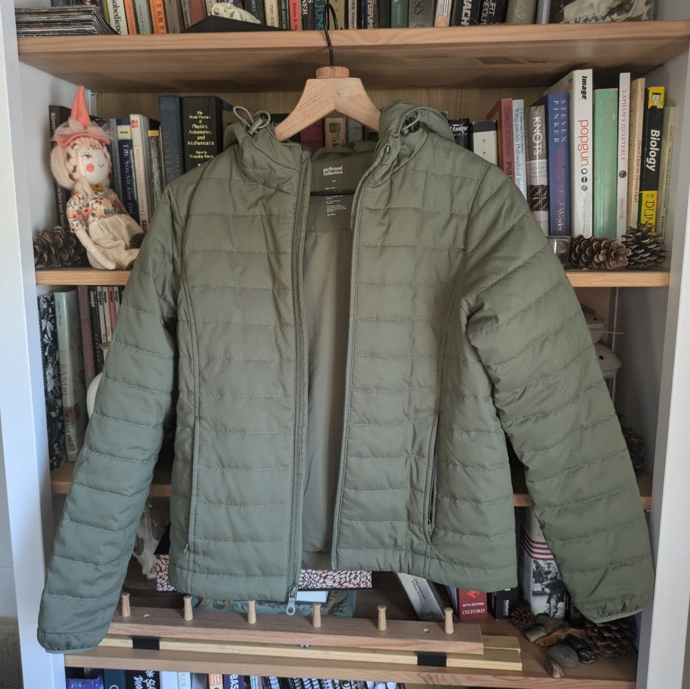 Girlfriend Collective Puffer Jacket Size XXS